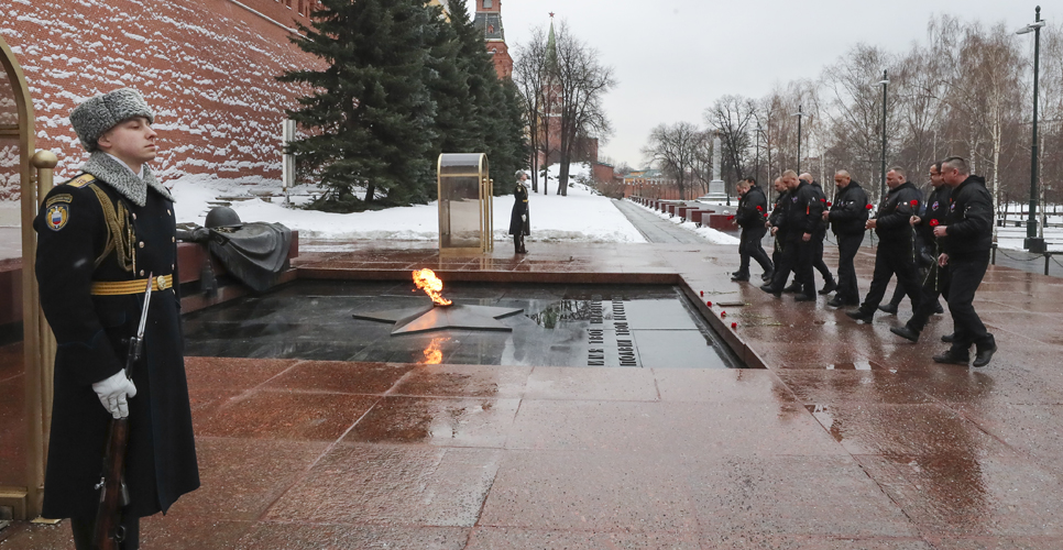 В Москве состоялись мероприятия с участием членов объединения «Мотоциклисты Словакии»