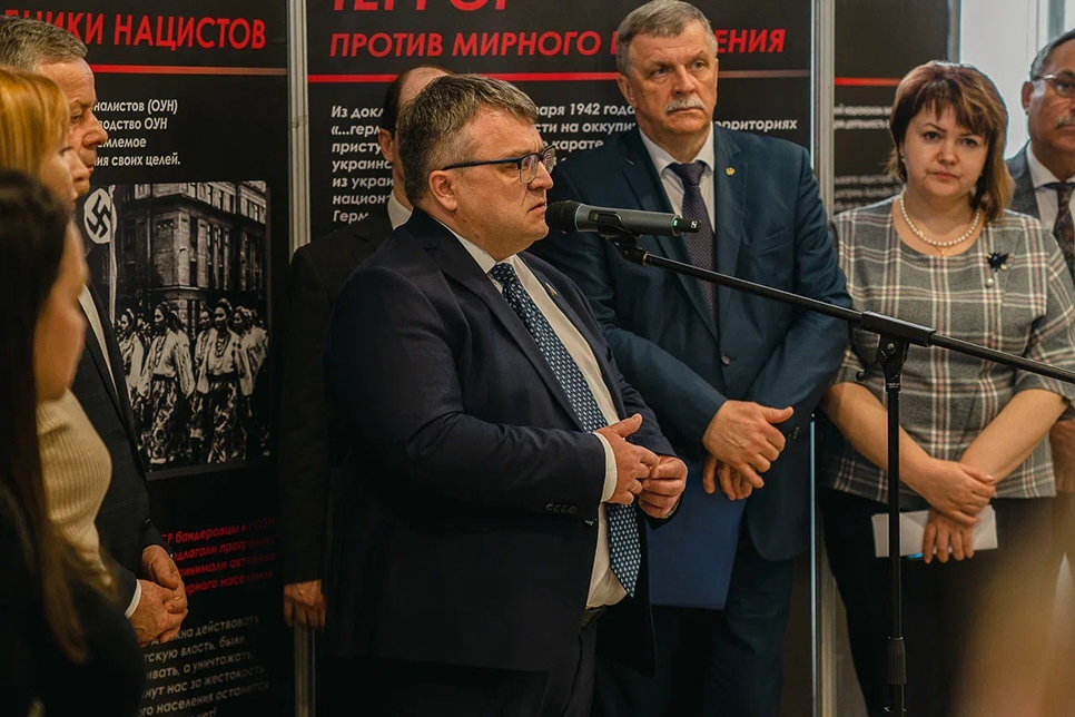 В Курске состоялось открытие выставки «Обыкновенный нацизм»