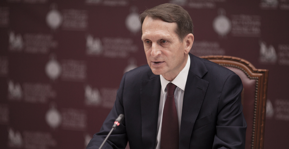 Речь С. Нарышкина на заседании Попечительского совета Музея истории Санкт-Петербурга