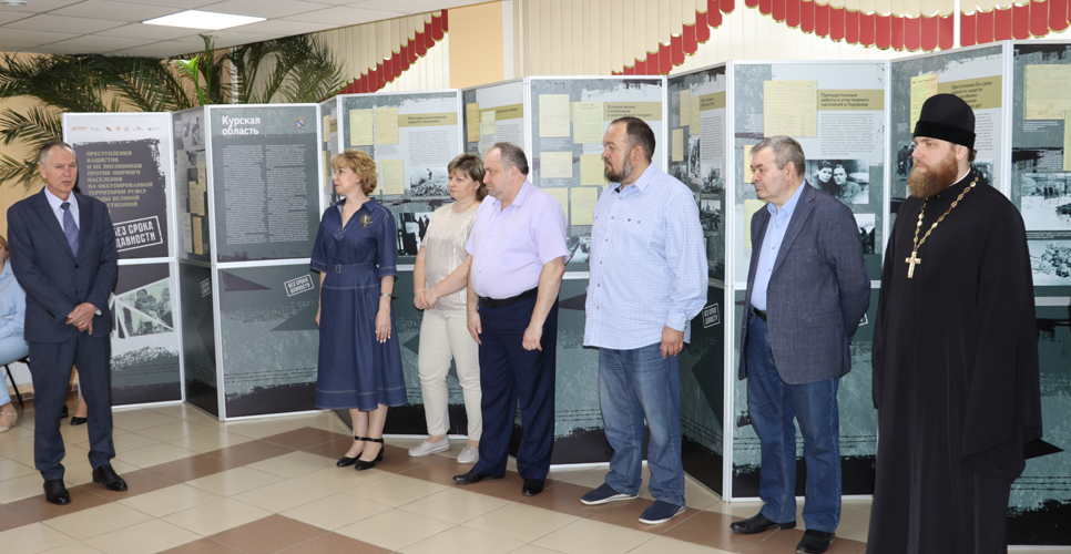 В курском архиве открылась выставка «Курская область в годы суровых испытаний»