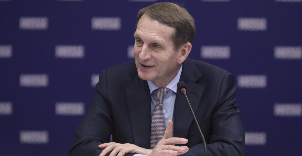 Речь С. Нарышкина на заседании Организационного комитета «Наша Победа»