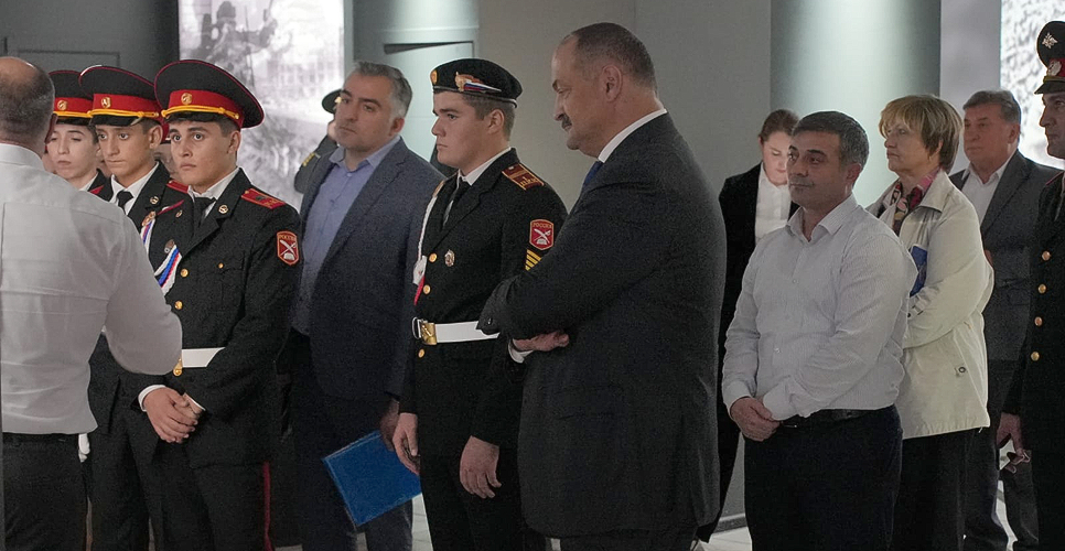 В Махачкале открылась мультимедийная выставка, посвящённая битве за Кавказ