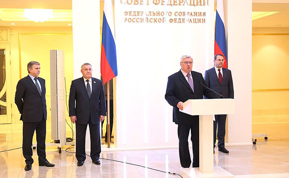 Выставка «Карты Победы» открылась в Совете Федерации