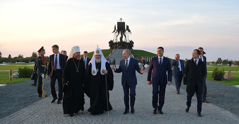 В Псковской области открыли памятник Александру Невскому