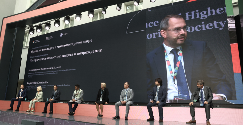 13 сентября 2024 года на X Санкт-Петербургском форуме объединенных культур состоялась дискуссия «Историческое наследие: защита и возрождение»