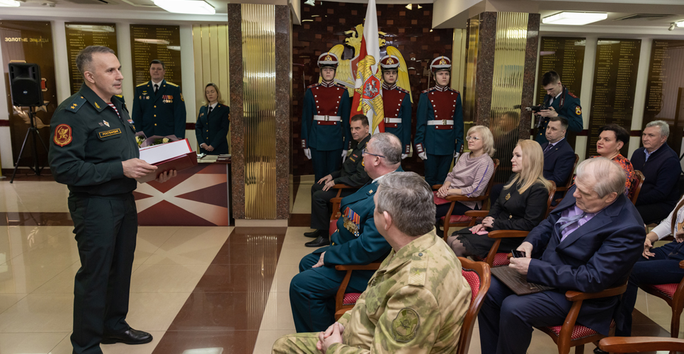 Центральному музею войск национальной гвардии Российской Федерации — 55 лет
