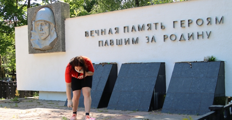 Активисты отделения РИО в Орле привели в порядок два захоронения участников ВОВ