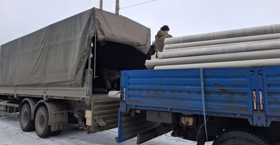 Из Орла отправили очередную партию гуманитарной помощи российским военнослужащим