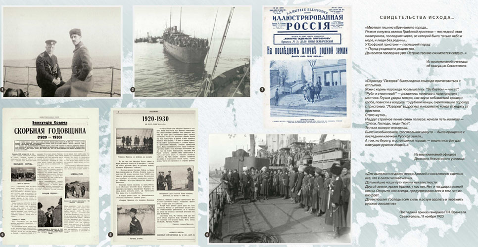 Премьера выставки Дома русского зарубежья к 100-летию «Русского исхода»