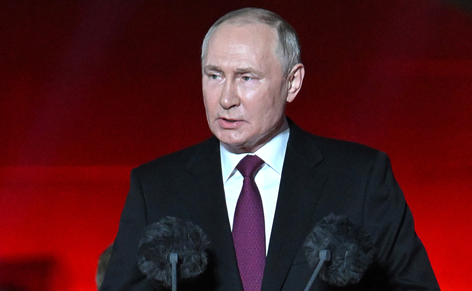 В посёлке Поныри Курской области Владимир Путин поздравил граждан России с 80-летием победы в Курской битве