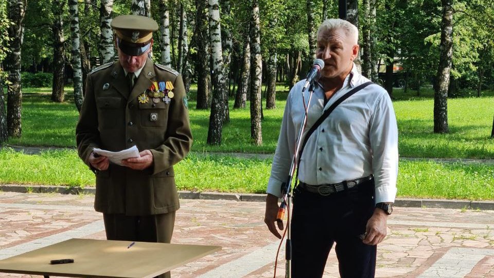 В Рязани отметили 81-летие формирования Первой пехотной дивизии имени Костюшко