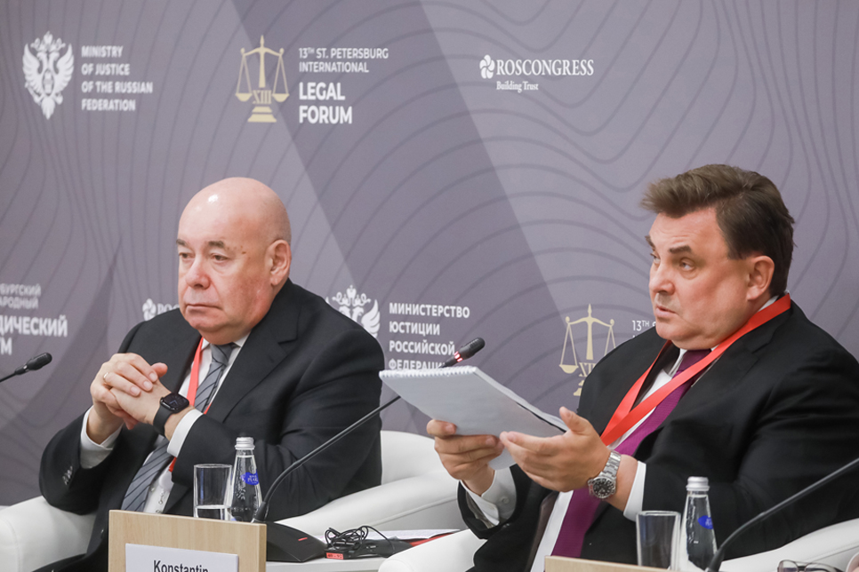 Исторические факты иностранного вмешательства обсудили на Петербургском юридическом форуме