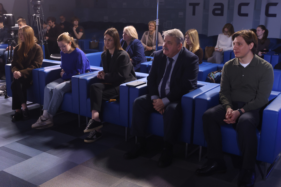 Константин Могилевский провёл в ТАСС «Урок молодого гражданина» для студентов