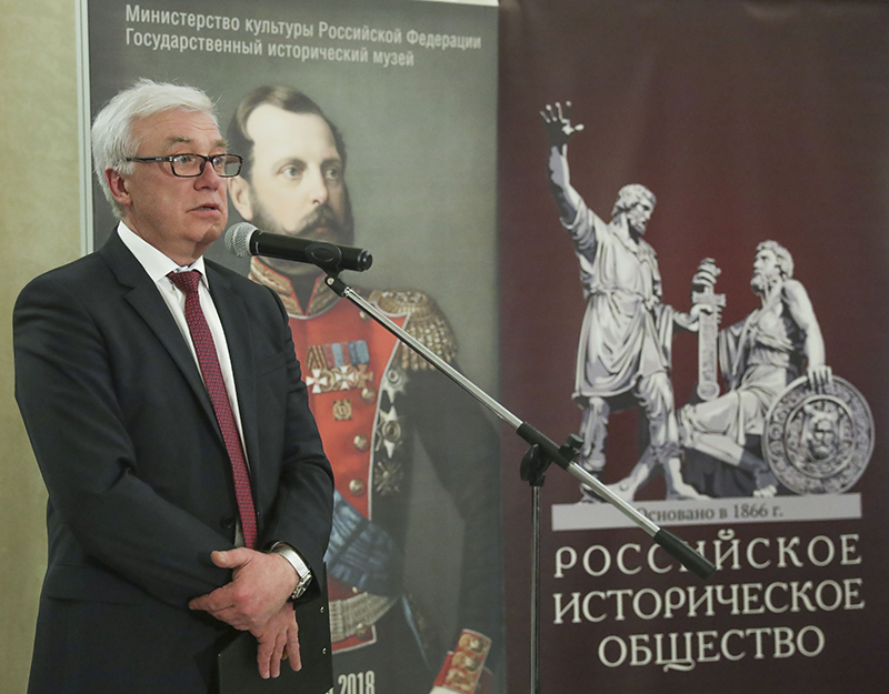 рассказал на открытии выставки директор ГИМа Алексей Левыкин рассказал на открытии выставки директор ГИМа Алексей Левыкин