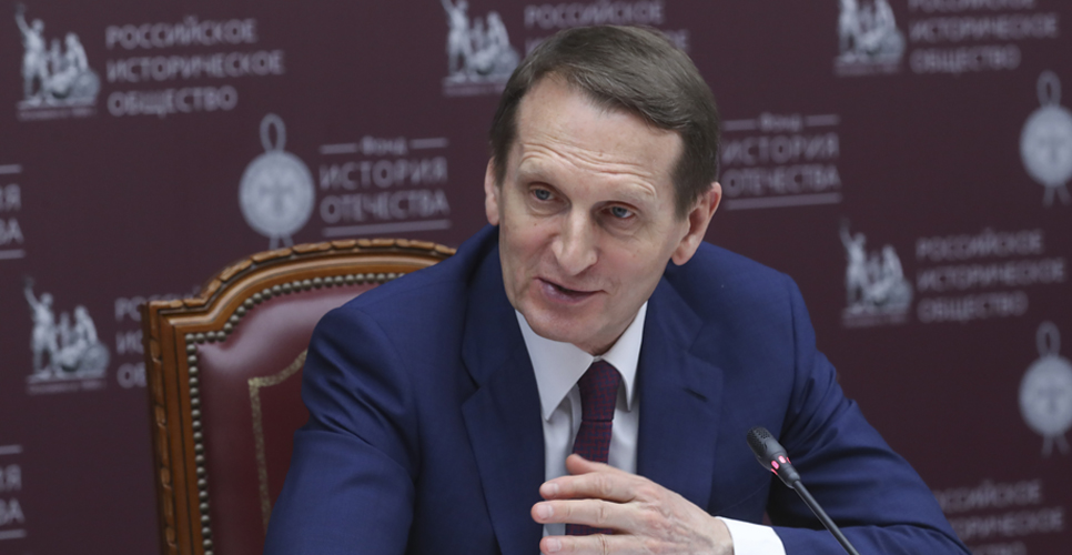 С. Нарышкин: для Петра I и для Петра Столыпина Россия всегда была высшей ценностью