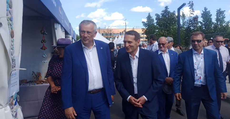 С.Е. Нарышкин посетил мероприятия, посвящённые 96-й годовщине образования Ленинградской области