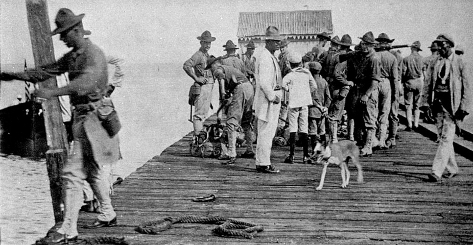 13 мая 1916 года началась интервенция США в Доминиканскую Республику