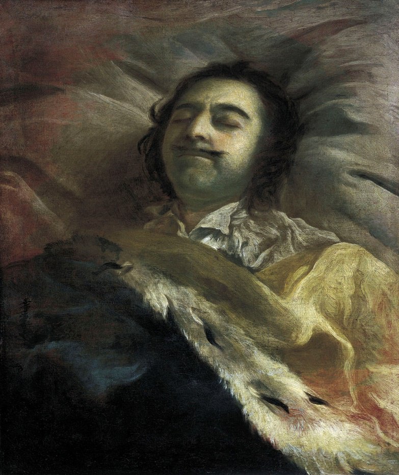 Петр Первый на смертном одре. Никитин И. Петр Первый на смертном одре. Никитин И.