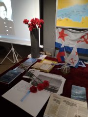 В музее на эсминце "Беспокойный", Кронштадт
