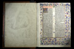 Библия Гутенберга, т. 1 Biblia. T. 1. Mainz: Johann Gutenberg, 1454/1455 &mdash; non post Aug. 1456.